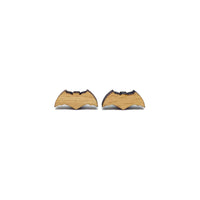 Cute Gothic Bat Laser Cut Wood Earrings