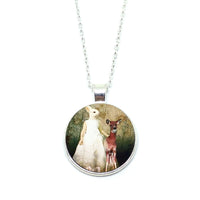 Mythical Rabbitgirl With Fawn Necklace