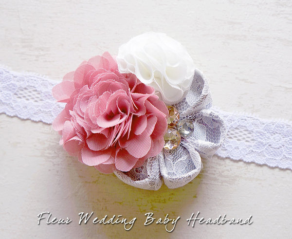 Fleur Wedding Baby Headband